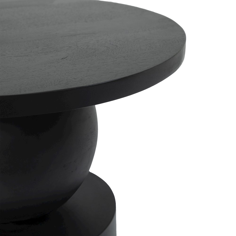 Paola 20.0" Height Side TableBlack. Picture 6
