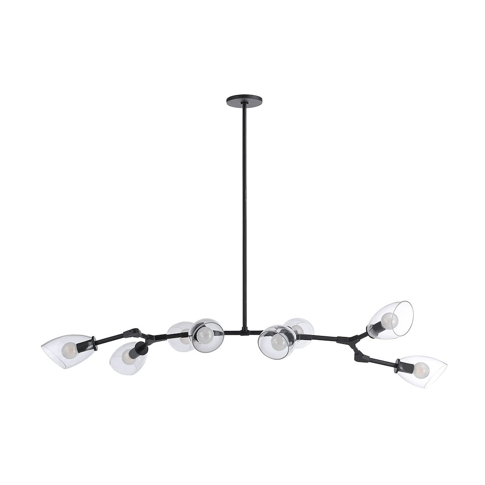 Camino Ceiling Fixture In Black Color. Picture 3
