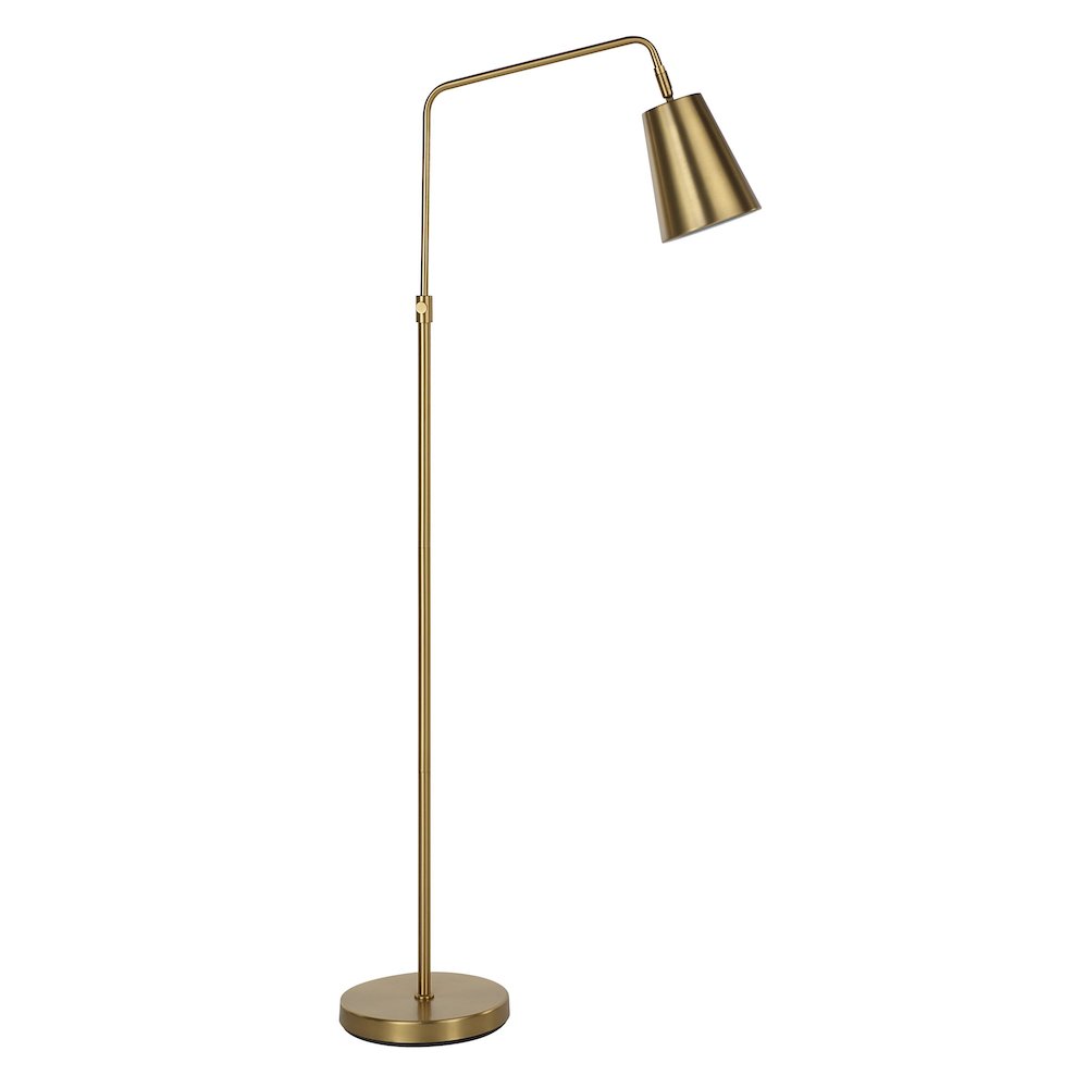 Vidura 47.5" Height Floor Lamp, Yellow. Picture 3