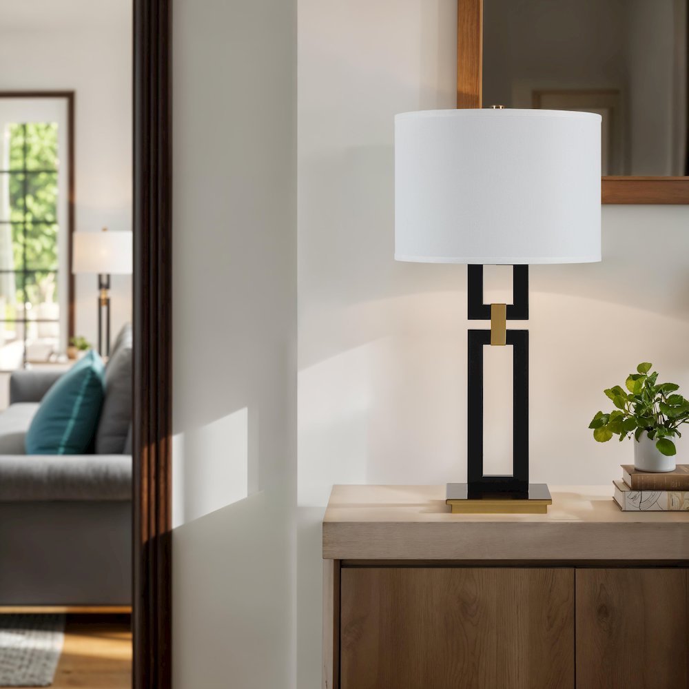 Lila 31.0" Height Table Lamps, Matte Black. Picture 2