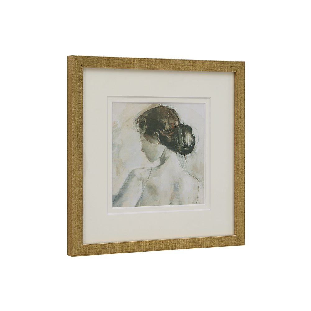 Penelope 14" Wide Wall Decor, Antique Brass. Picture 2
