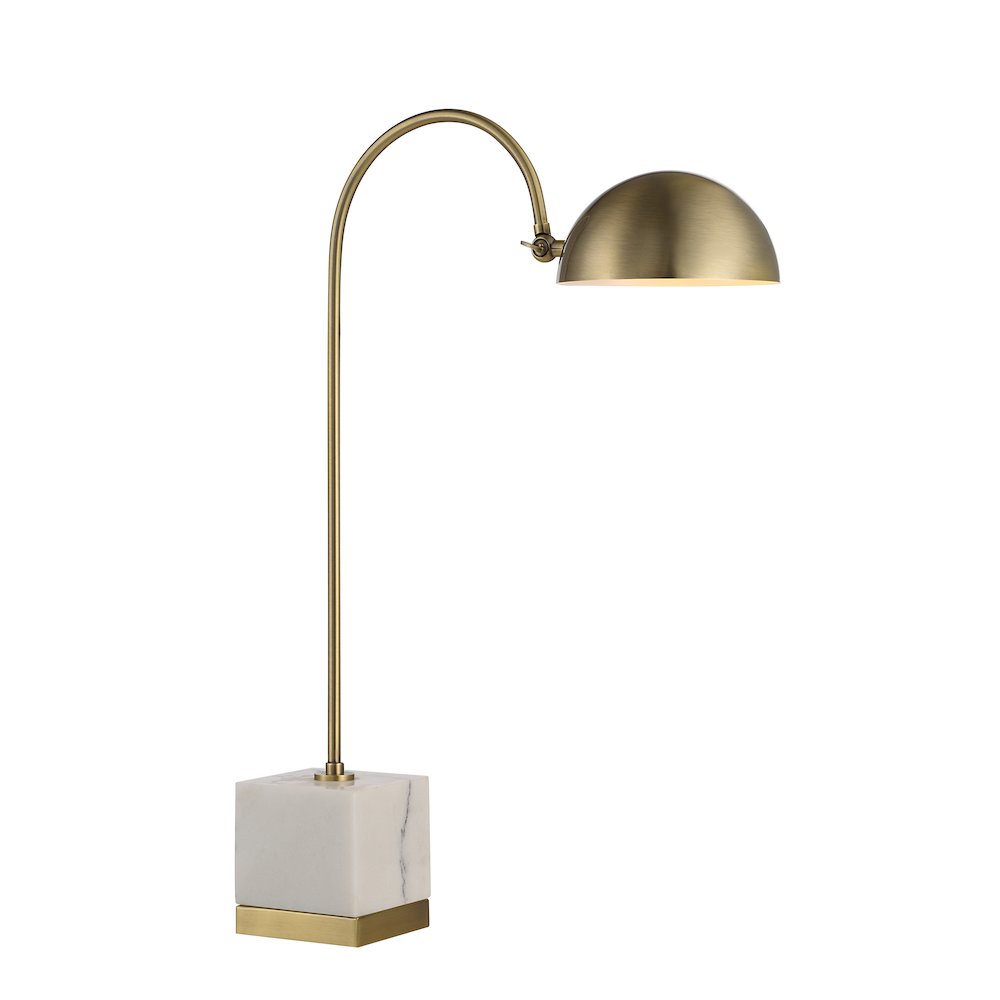 Volos 27" Length Table Lamp, White. Picture 5