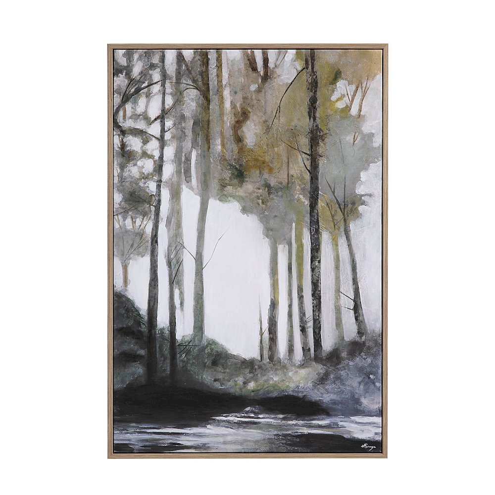 Catania 40" Wide Canvas Art, Grey. Picture 1
