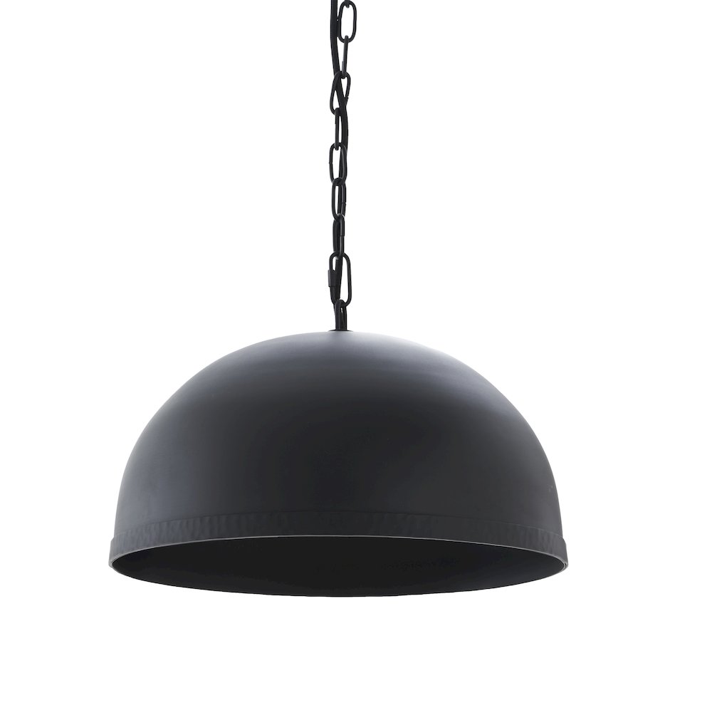 Kochi 15.25" Wide 1-Light Chandelier, Matte Black. Picture 1