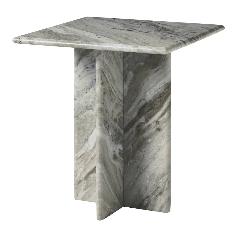 Grayson 20" Height Table, Grey. Picture 1