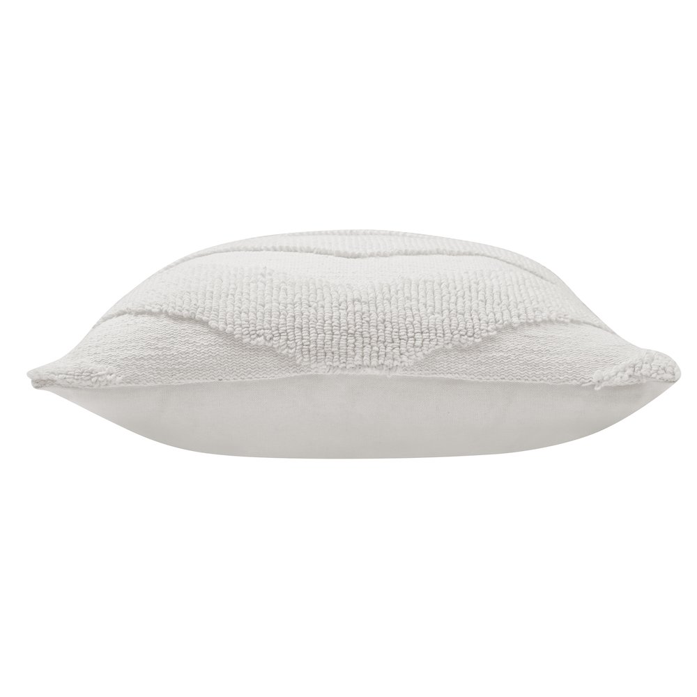 Chiara 20X20 Indoor Pillow, Ivory. Picture 3