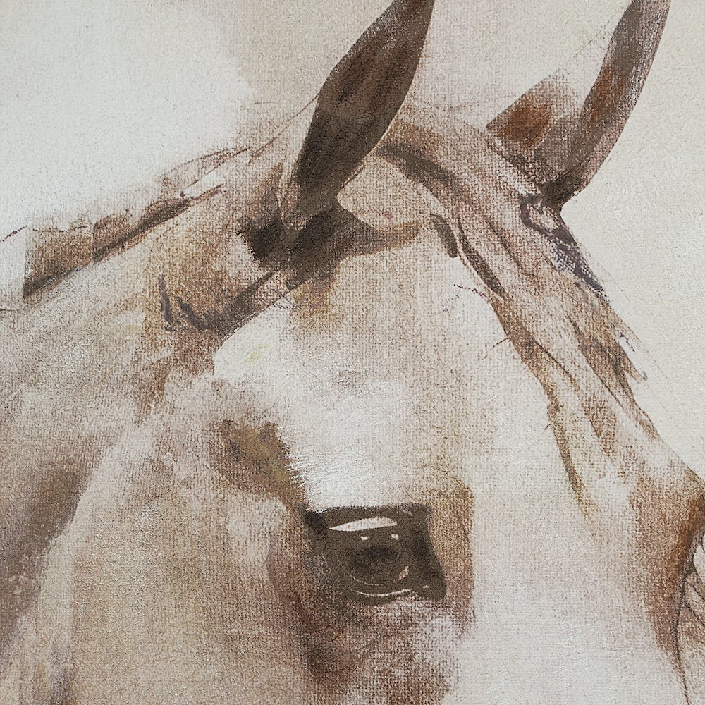 Jaxon 48" H x 36" W Canvas Art, Brown. Picture 5