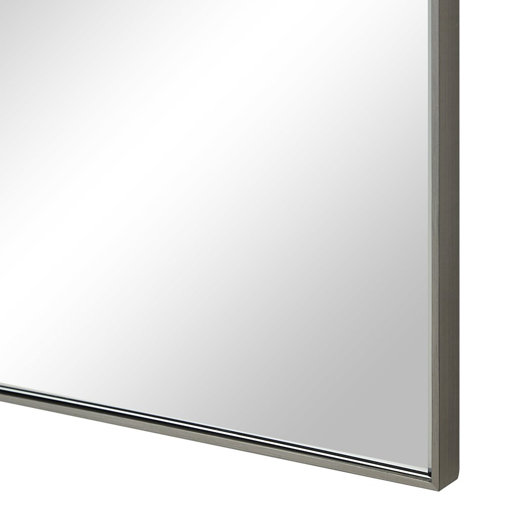 Spili 36" H x 22" W Wall Mirror, Grey. Picture 5