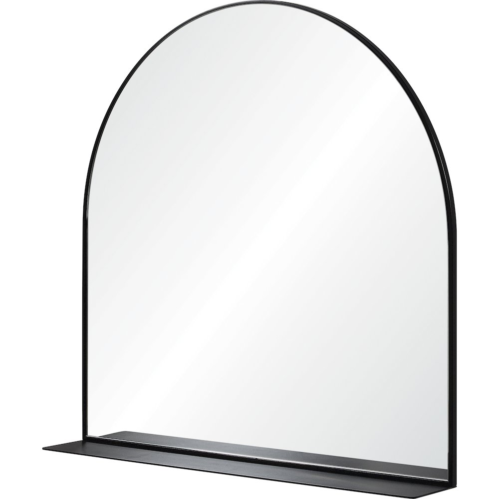 Wearstley 35 in. x 35 in Arch Framed Mirror. Picture 3