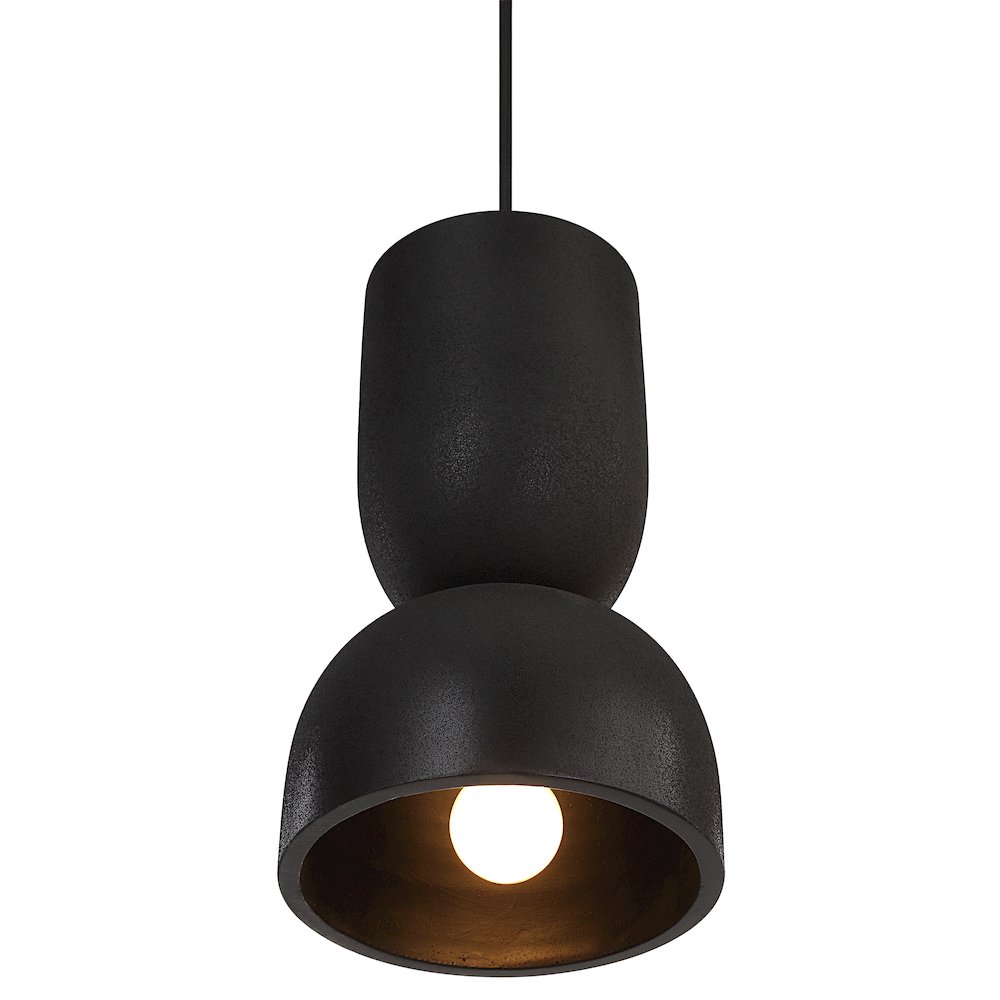 Caen 121.75" Height Ceiling Fixture, Black. Picture 3