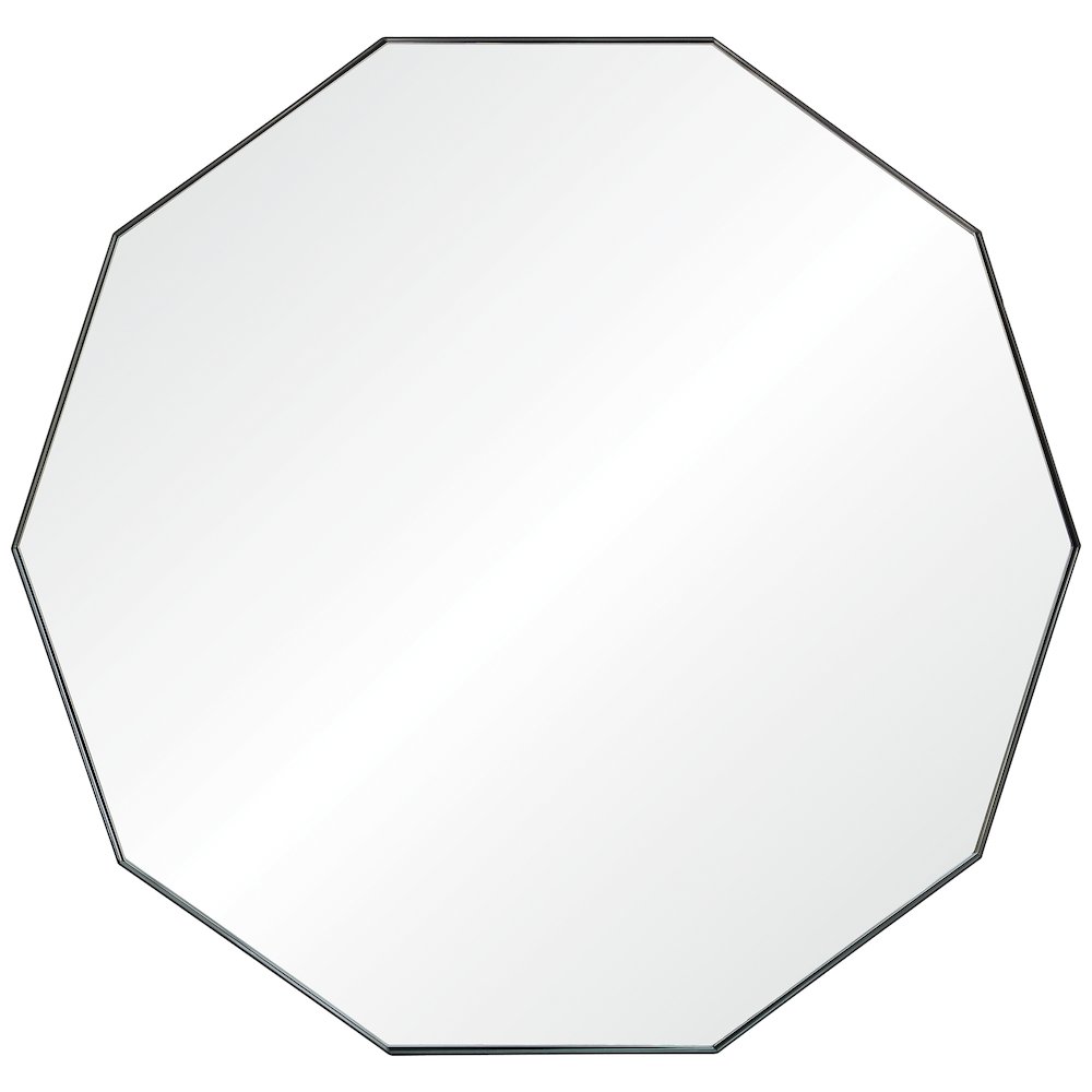 Christian 48 in. x 48 in. Decagonal Framed Mirror. Picture 1