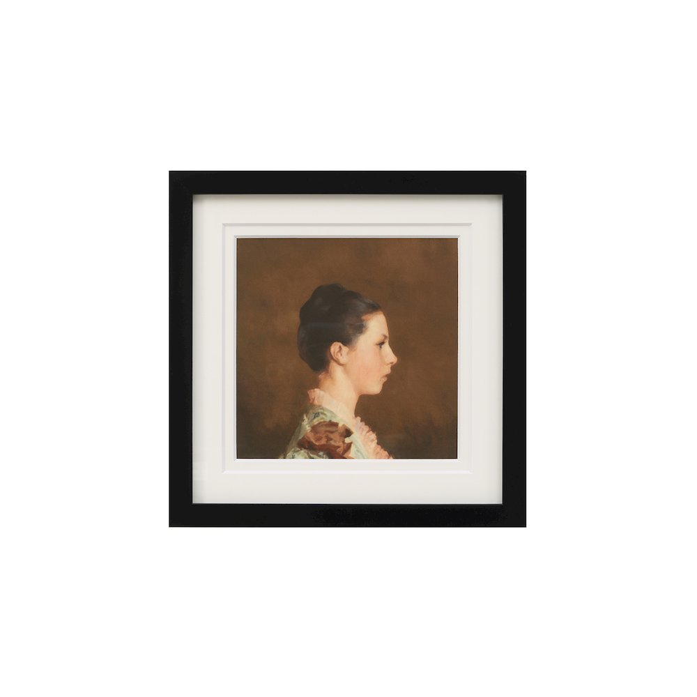 Madeleine 12" Wide Wall Decor, Matte Black. Picture 1