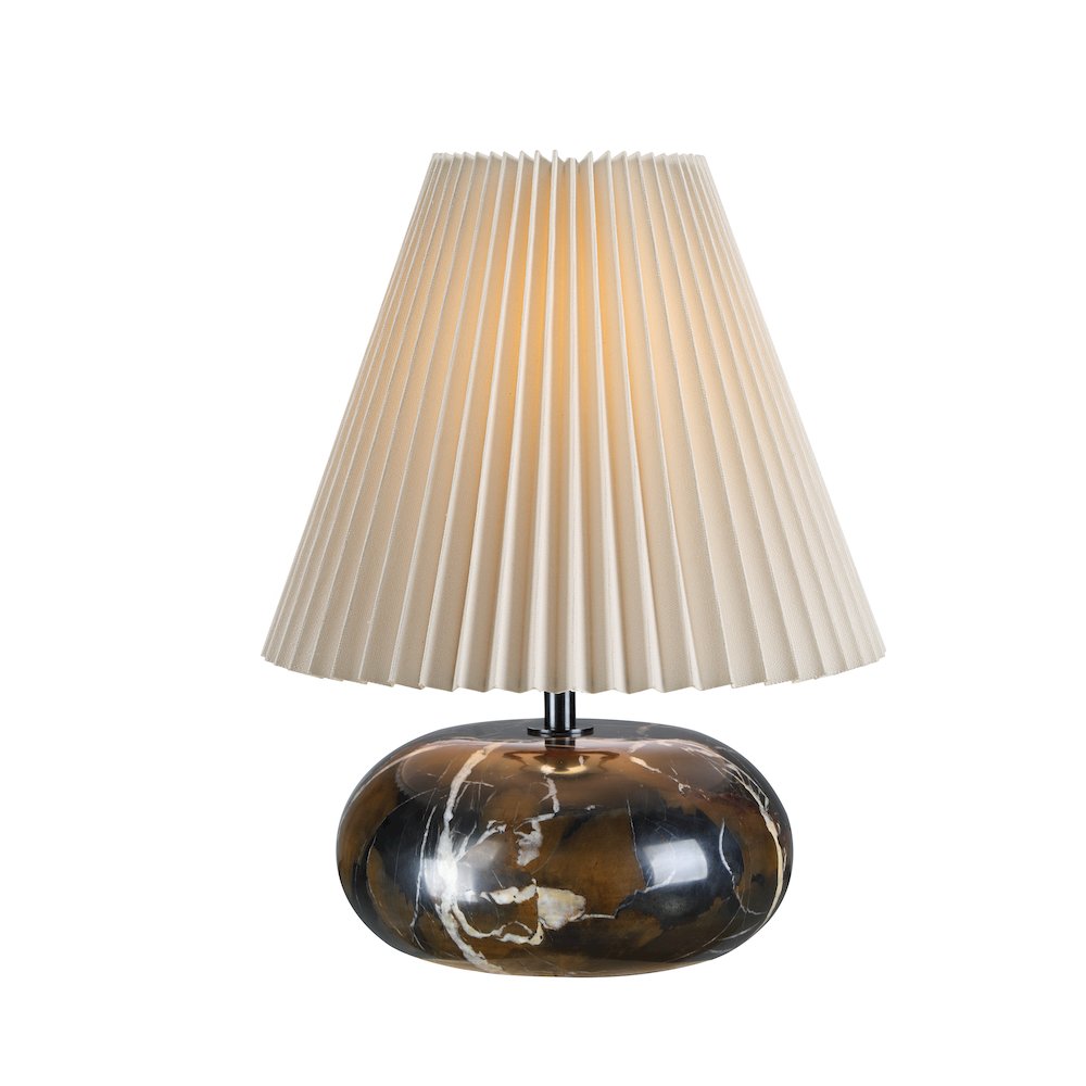 Noto Brown 14" Length Table Lamp, Brown. Picture 2
