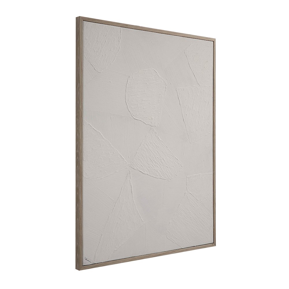 Cairns 48" Wide Canvas Art, White. Picture 3