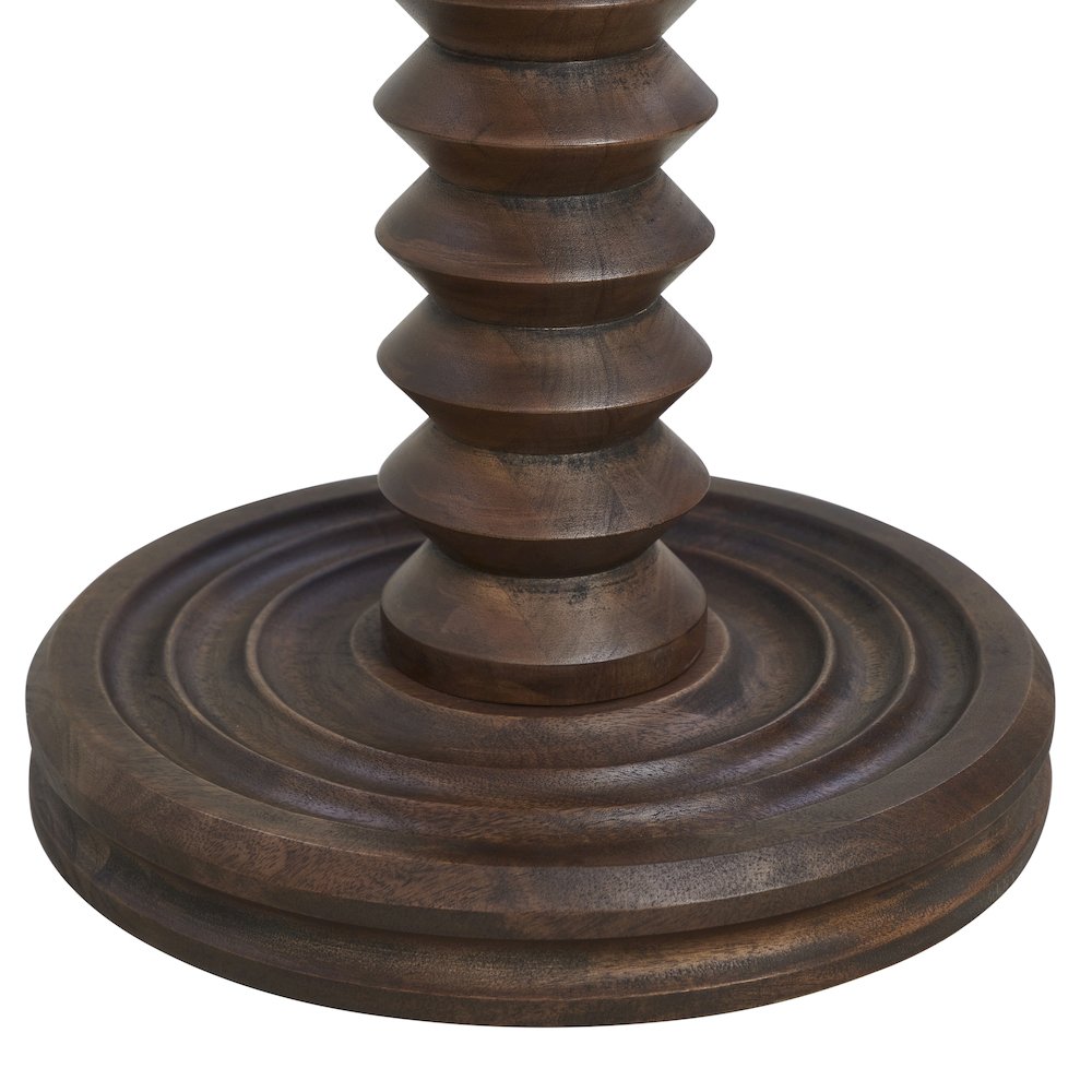 Tonno Indoor Mango Wood Side Table. Picture 6