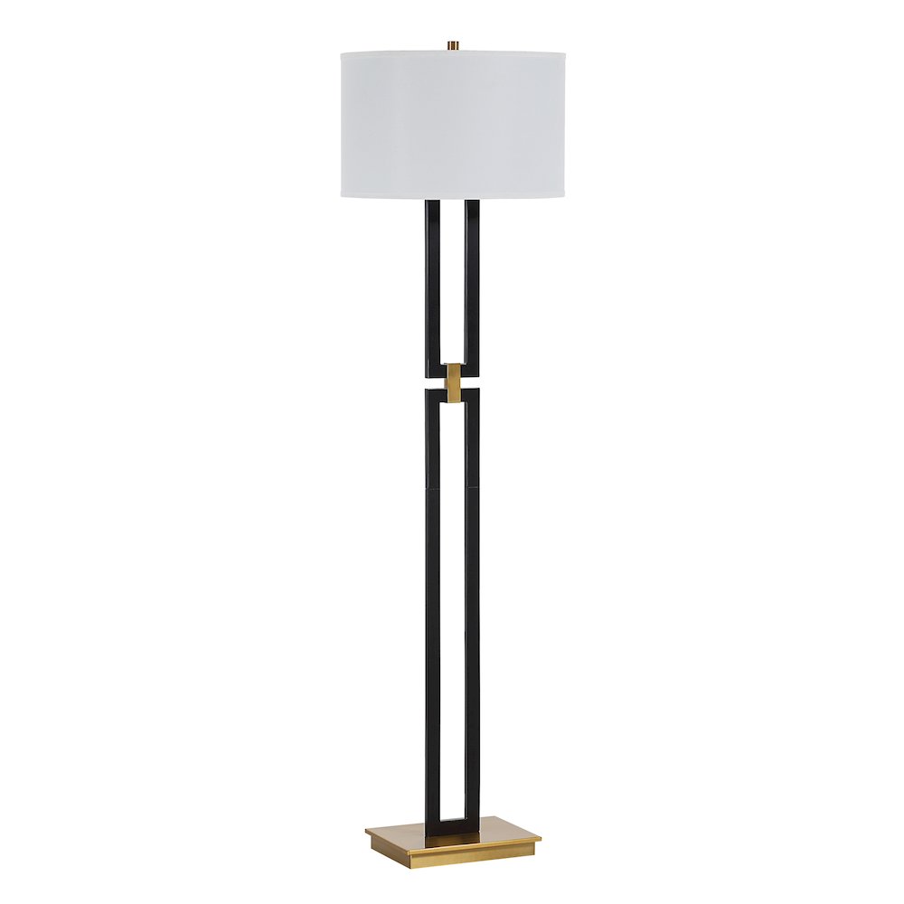 Theo 64.5" Height Floor Lamps, Matte Black. Picture 3