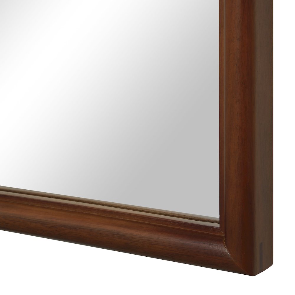 Sintra 36" H x 24" W Wall Mirror, Brown. Picture 5
