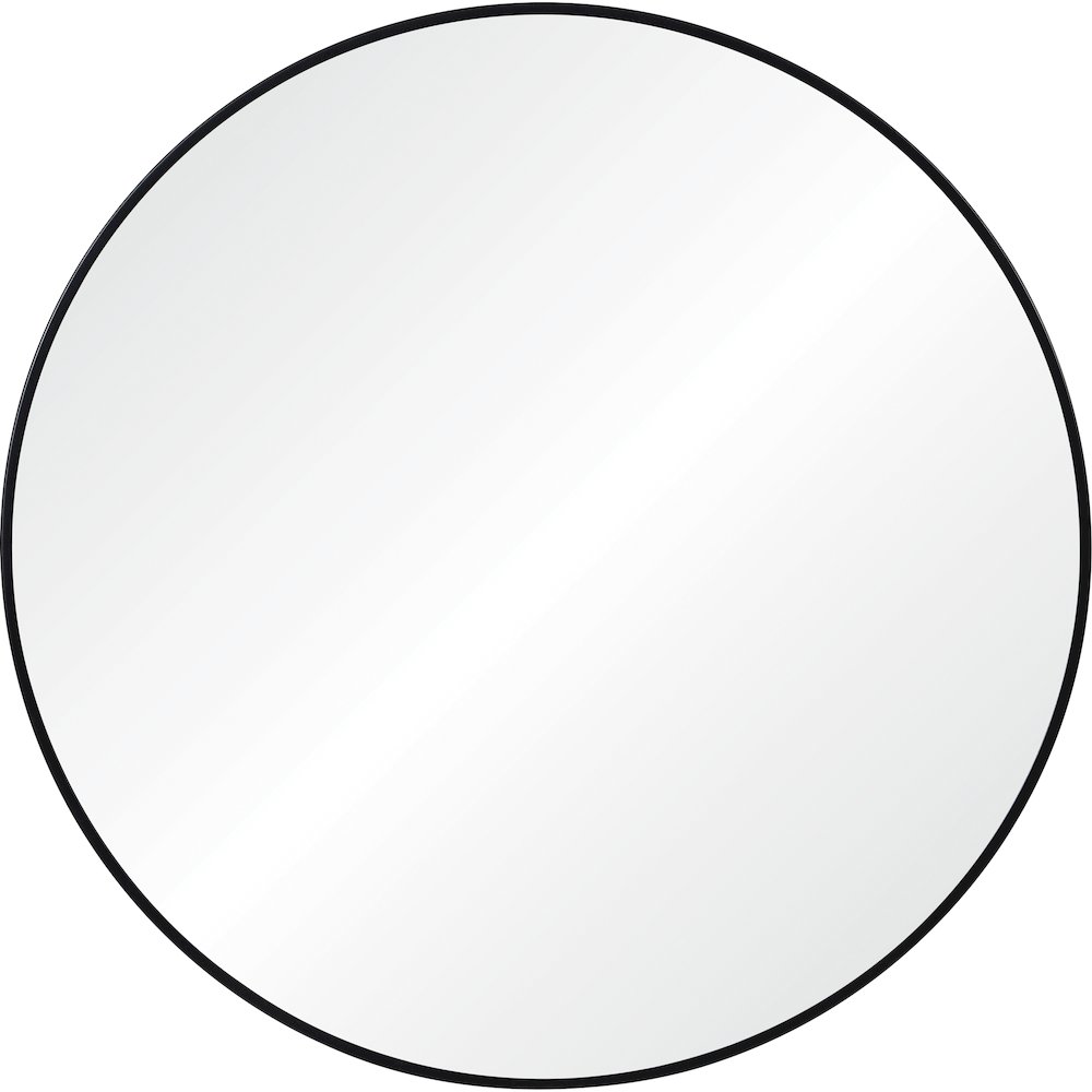 Claribel 30 in. x 30 in. Round Framed Mirror. Picture 1