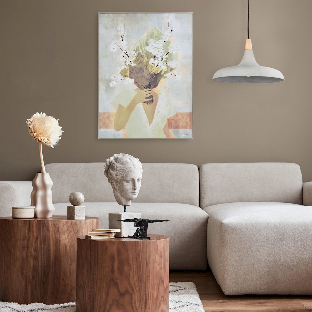 Casoria Rectangle Canvas Art. Picture 2