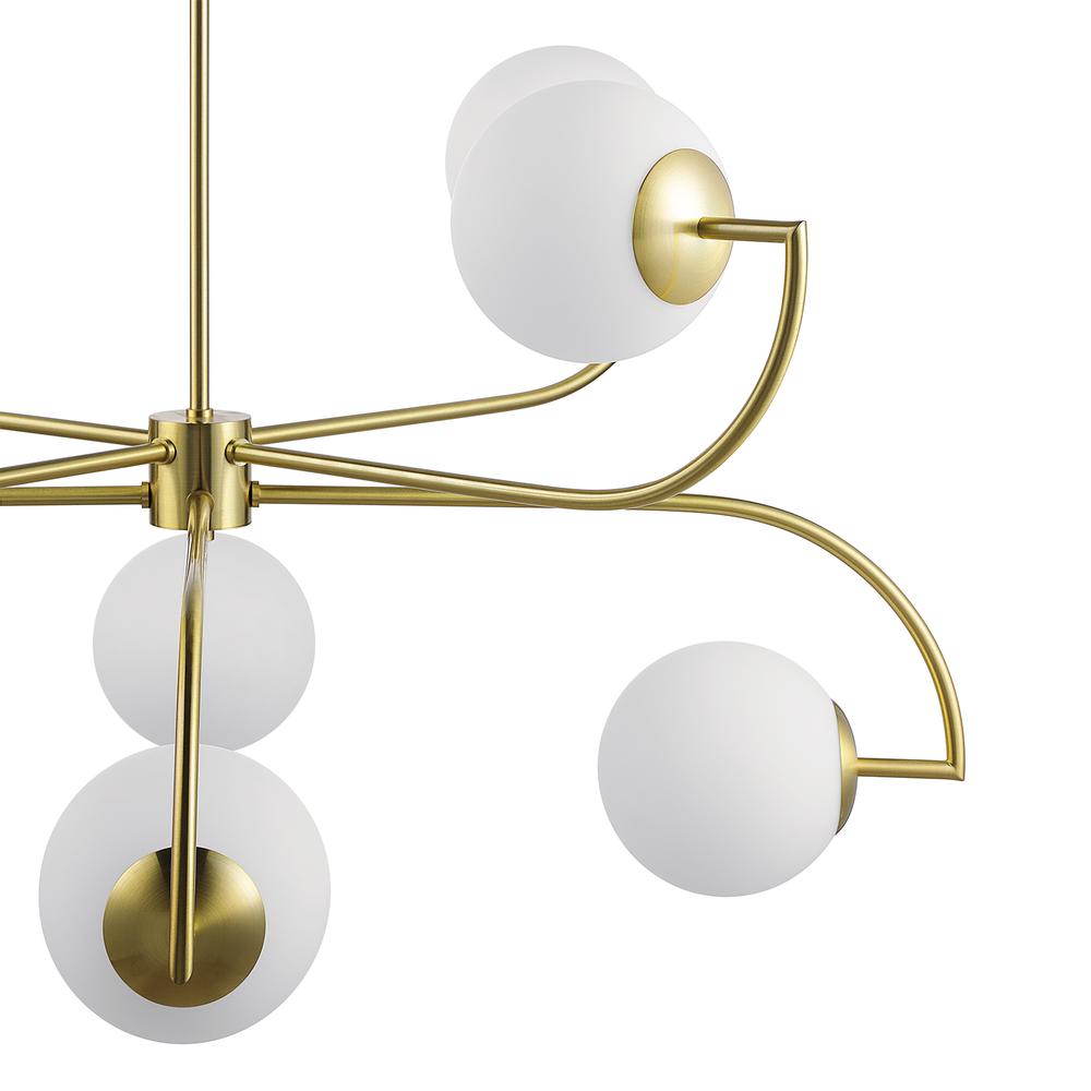 Rover 8 Light Ceiling Fixture. Picture 3