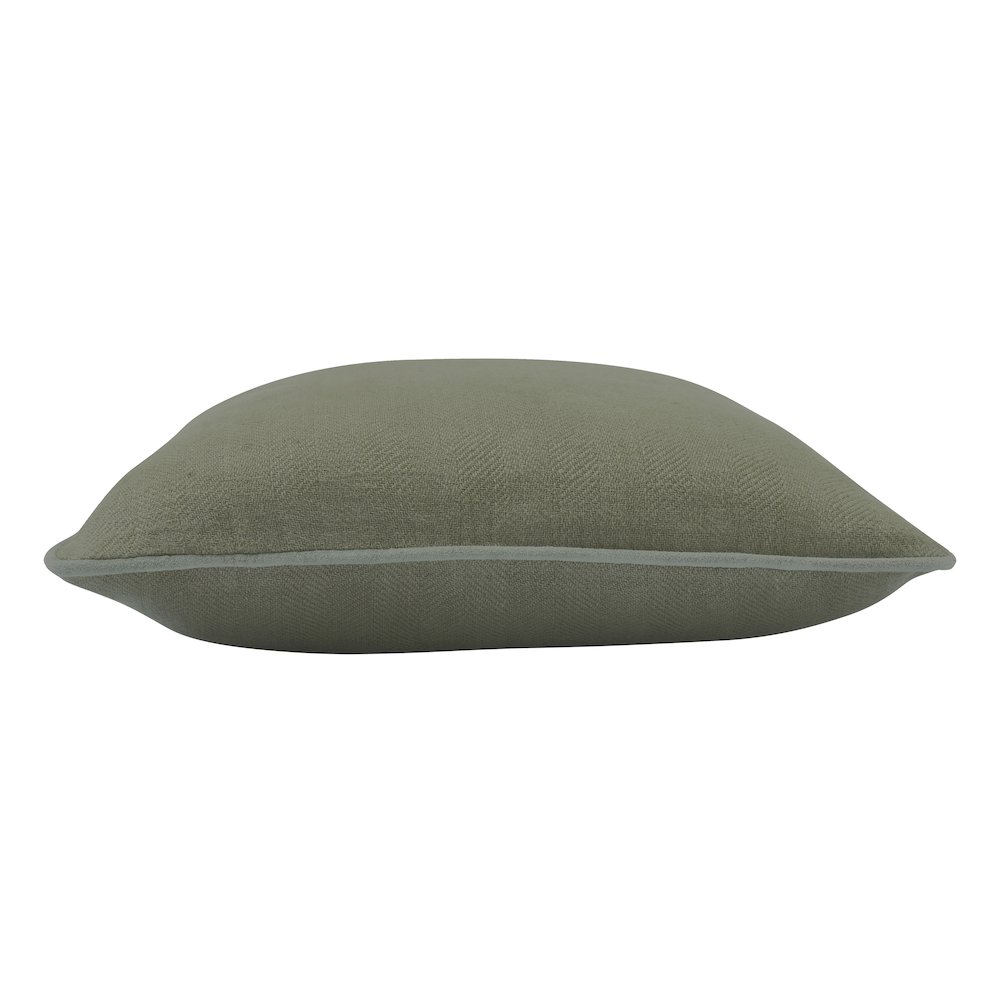 Lavigne 20X20 Indoor Pillow, Dark Green. Picture 3