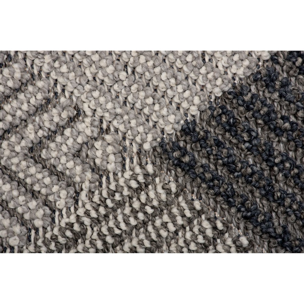 AMBROSE GREY MIX 10 x 13 Indoor Rug. Picture 3