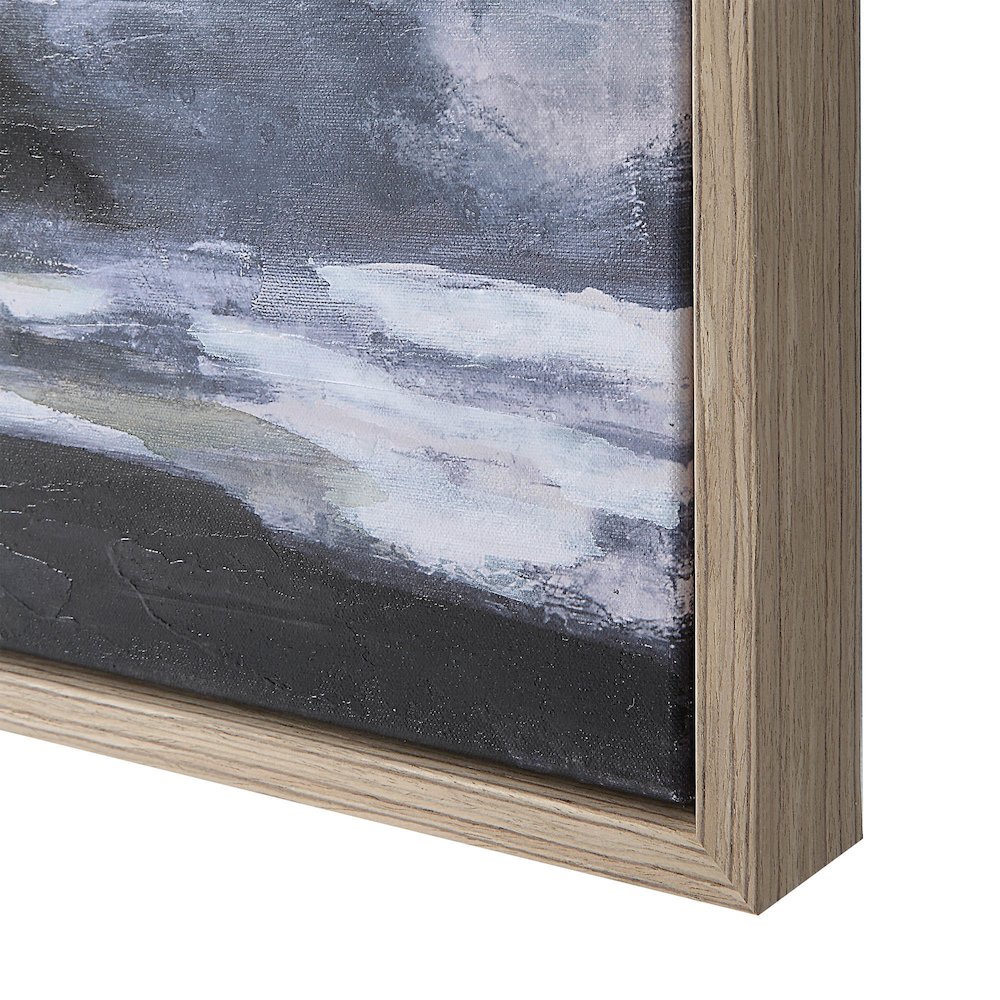 Catania 40" Wide Canvas Art, Grey. Picture 5