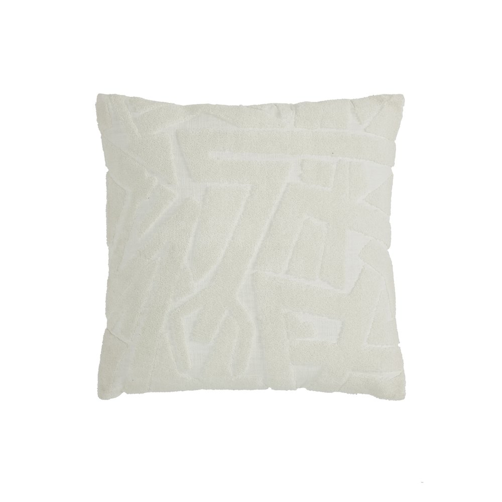 Merano 20X20 Indoor Pillow, Ivory. Picture 1