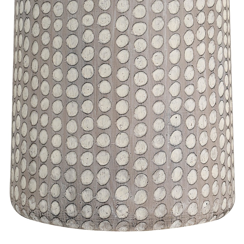 Lechuga 32.5" Height Table Lamp, Cream. Picture 4