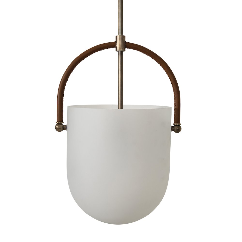Brillio 10" Length Ceiling Fixture, Matte Antique Brass. Picture 5