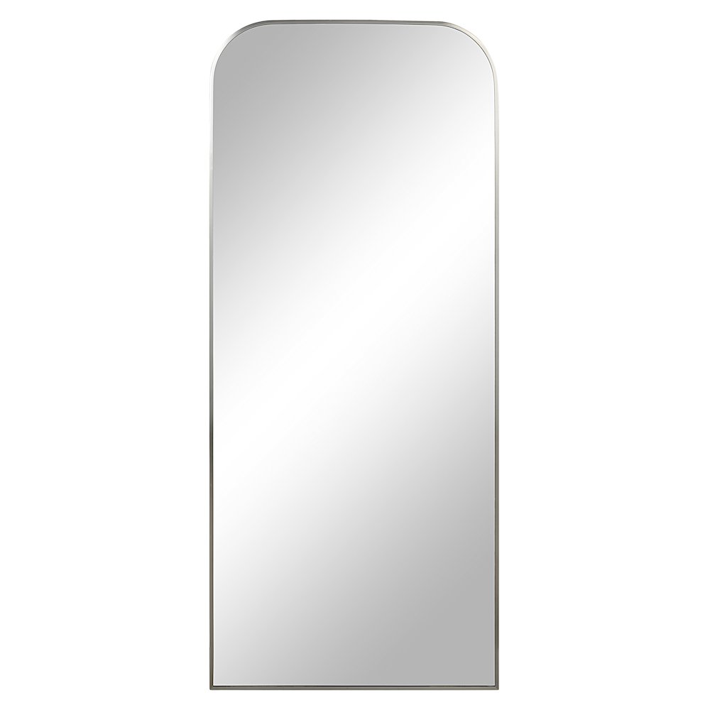 Samia 72" H x 30" W Wall Mirror, Grey. Picture 1