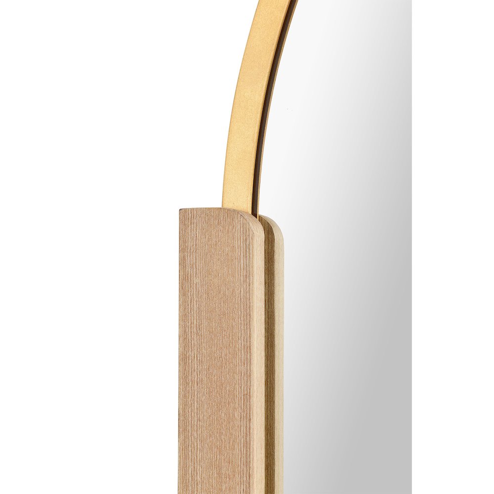 Kerianne 26 x 41 Pill,Oval,Rectangular Framed Mirror. Picture 5