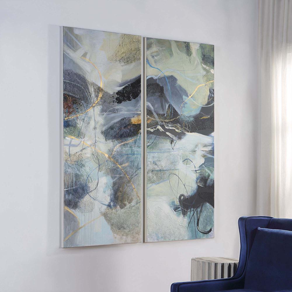 Aquarius Rectangular Canvas Art. Picture 5