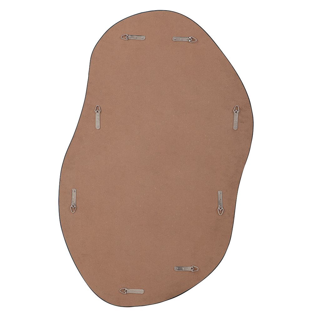 Angelonia 45" Tall Irregular Rectangular Oval Mirror. Picture 4