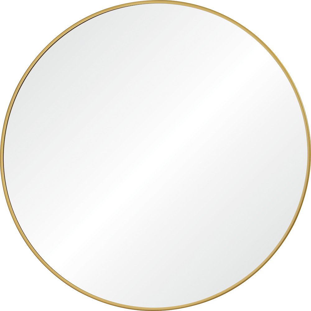 Alegre 30 x 30 Round Framed Mirror. Picture 1