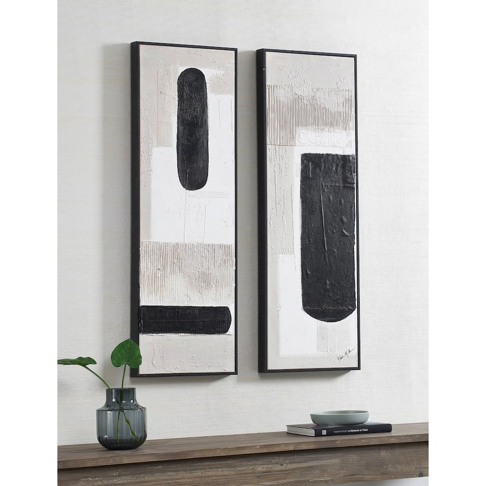 Dragoni Rectangular Canvas Wall Art. Picture 2