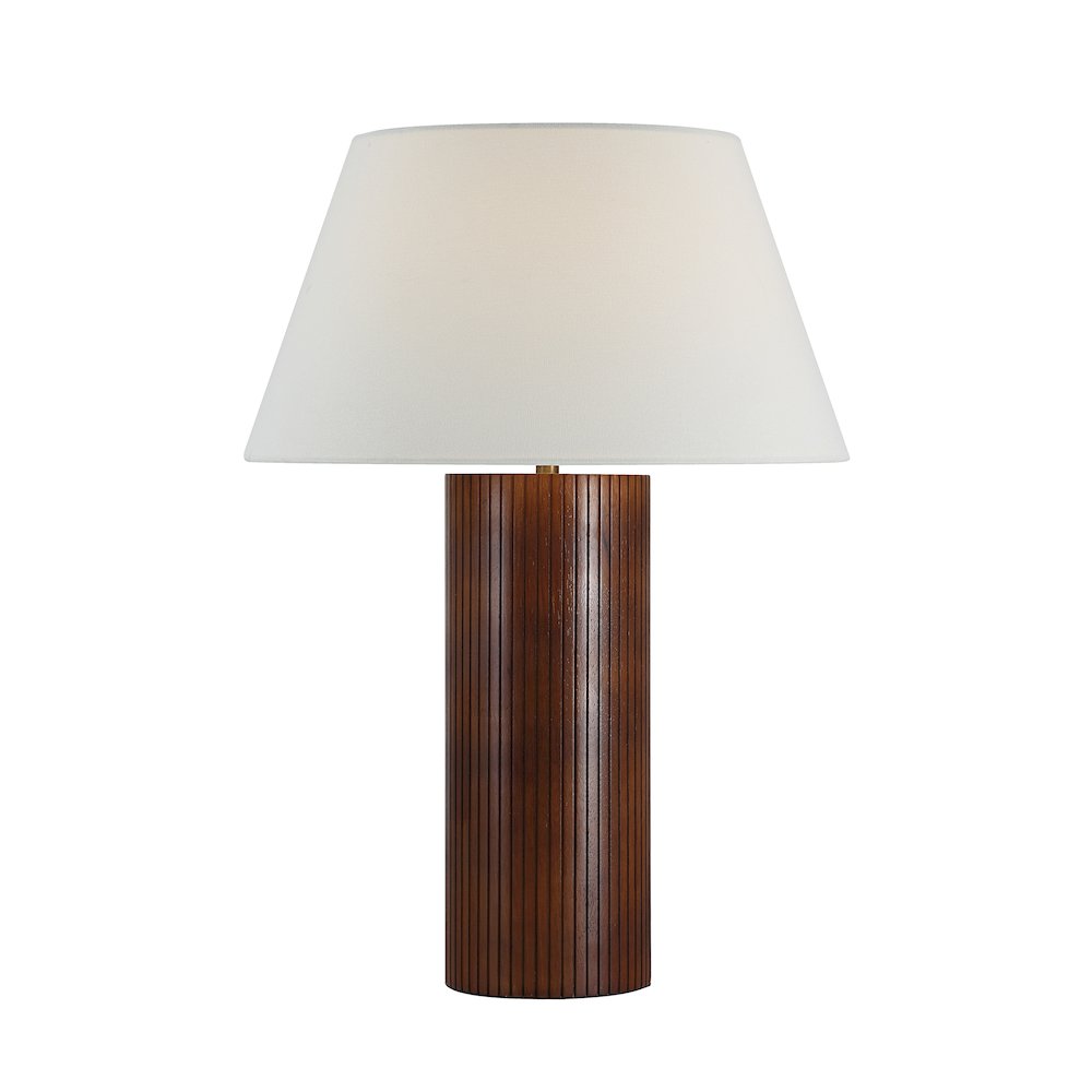 Sanya 26" Height Table Lamp, Brown. Picture 4