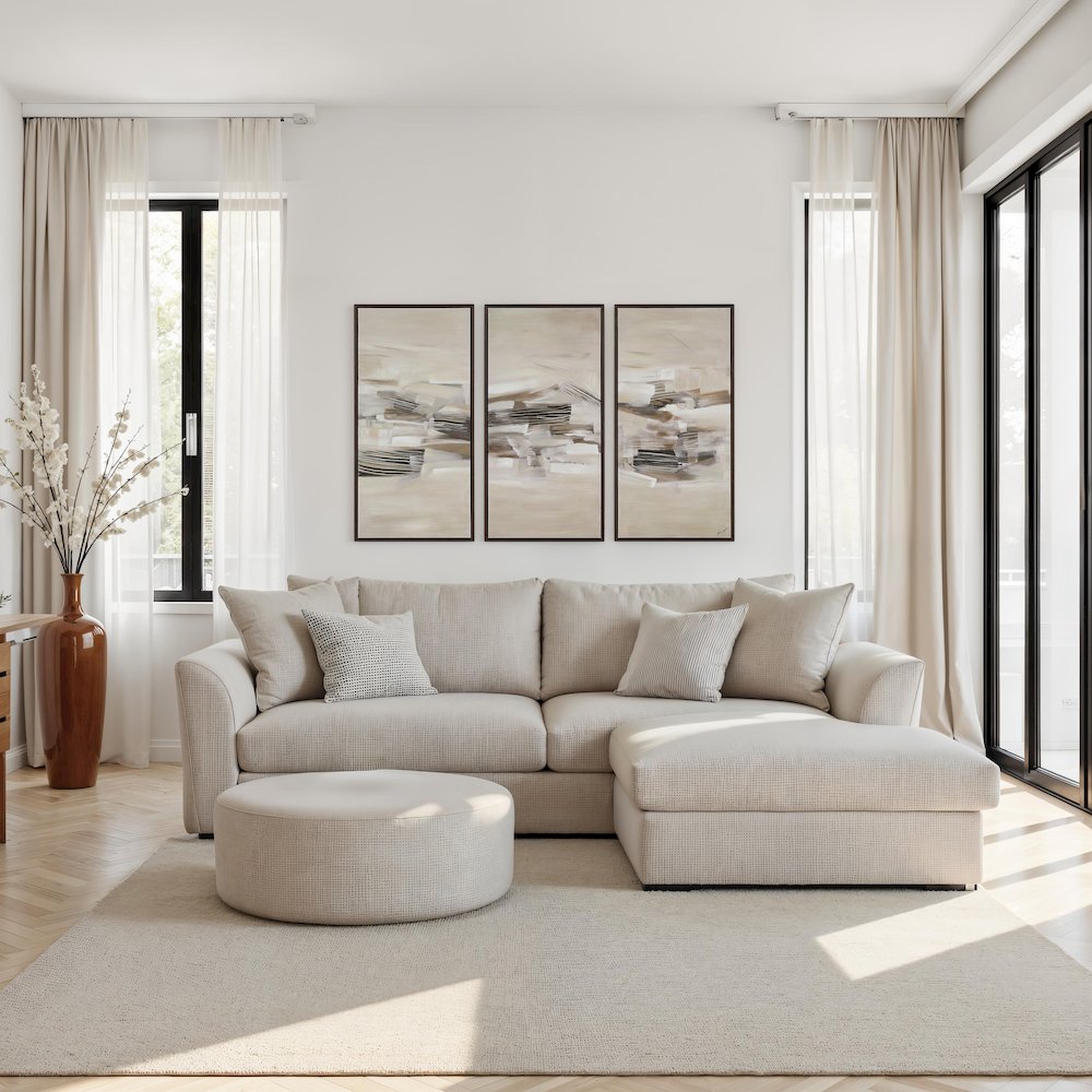 Lux 40" H x 20" W Canvas Art, (3 Piece Set). Picture 2