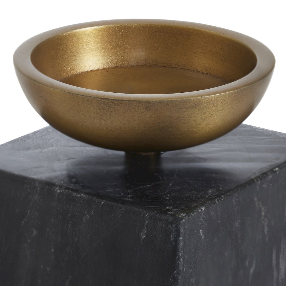 Poema Candle Holder, Gold. Picture 5