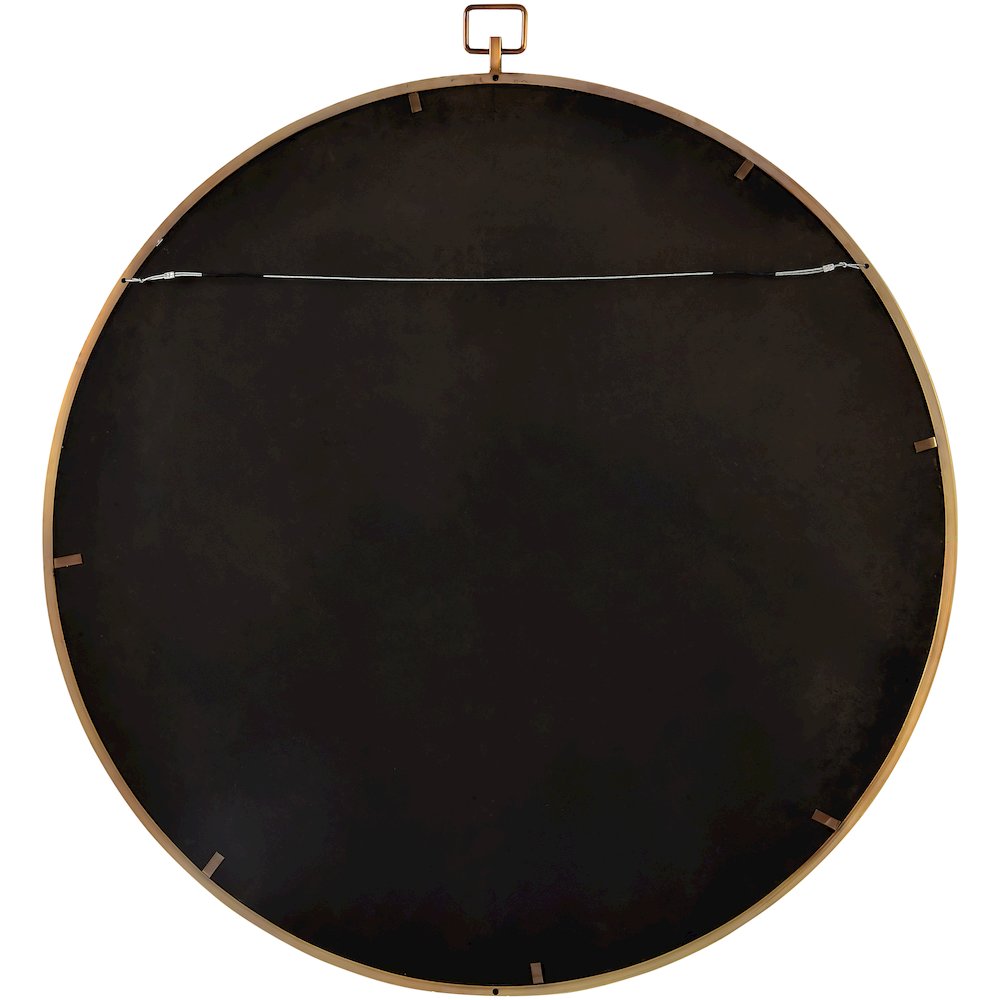 Azam 34 in. x 34 in. Round Framed Mirror. Picture 4