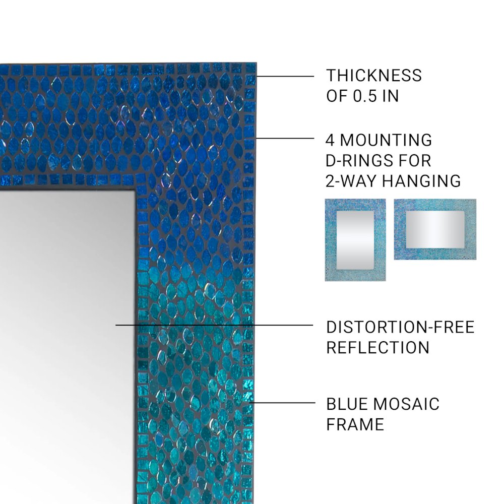 Catarina Mirror, Rectangular. Picture 3