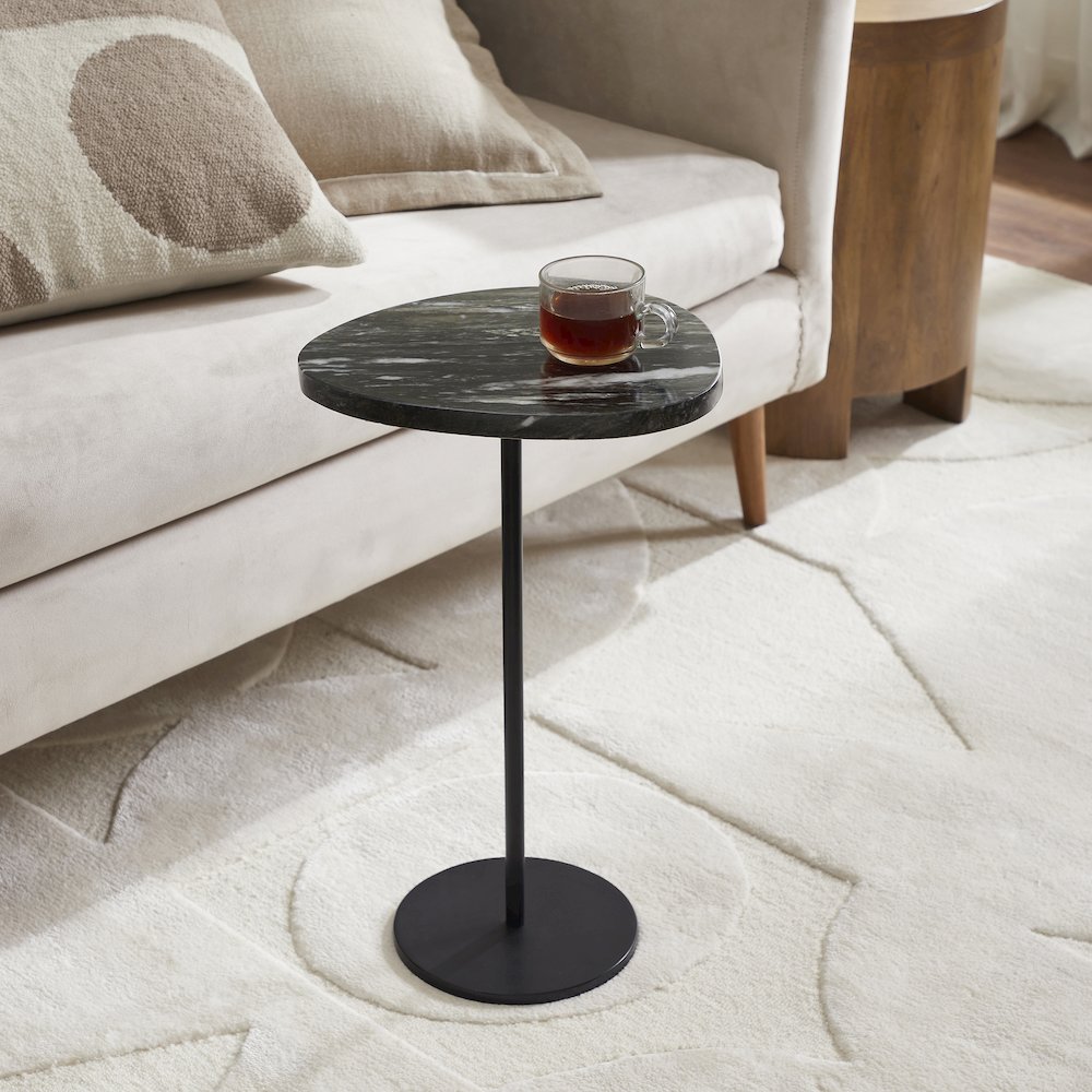 Adeline Side Table In Black Color. Picture 2
