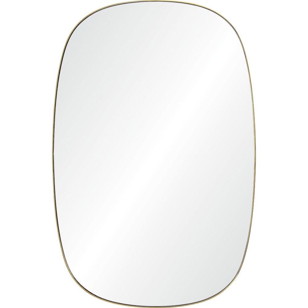 Gallegos 36 x 24 Rectangular Framed Mirror. Picture 1