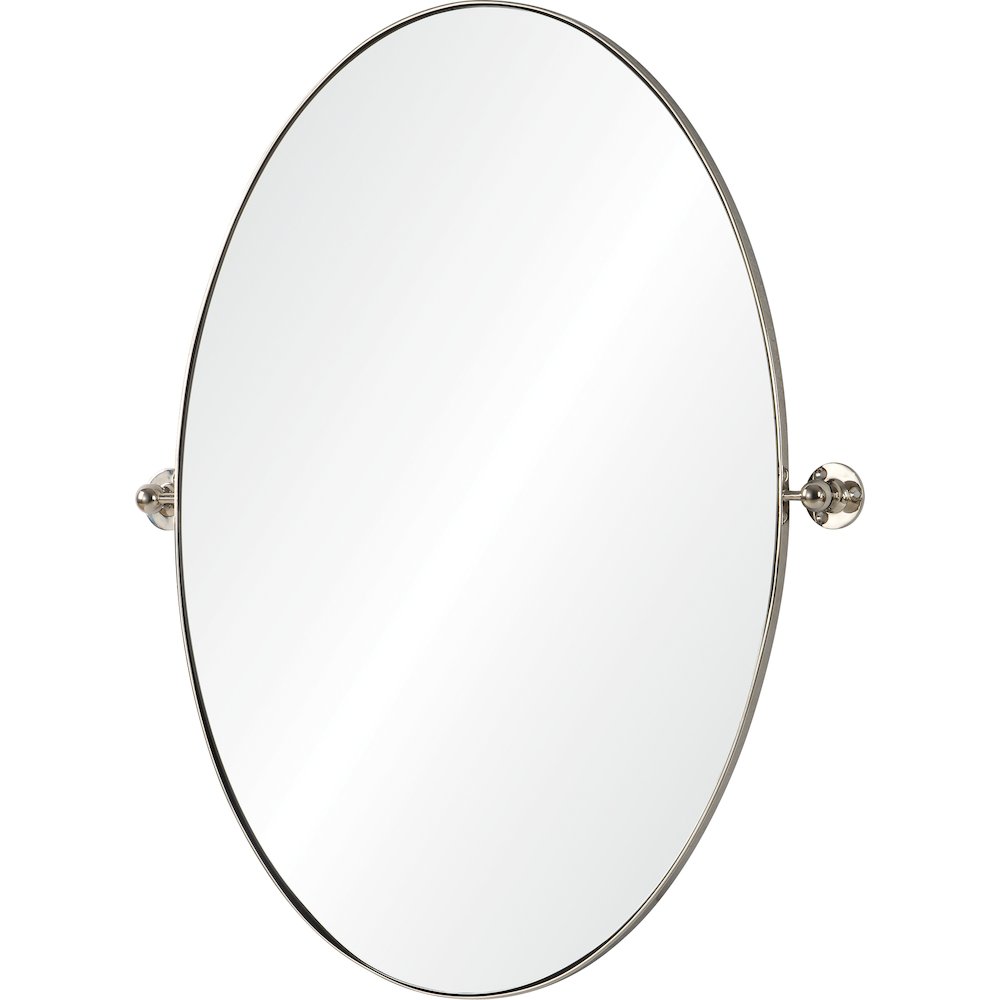 Azalea 24 in. x 30 in. Oval Framed Mirror. Picture 3