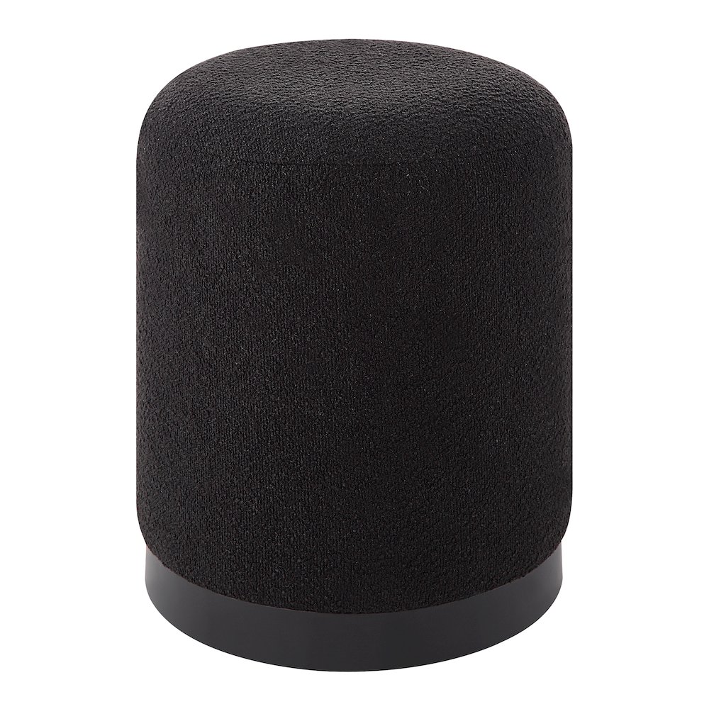 Castillo Ottoman In Black Color. Picture 3