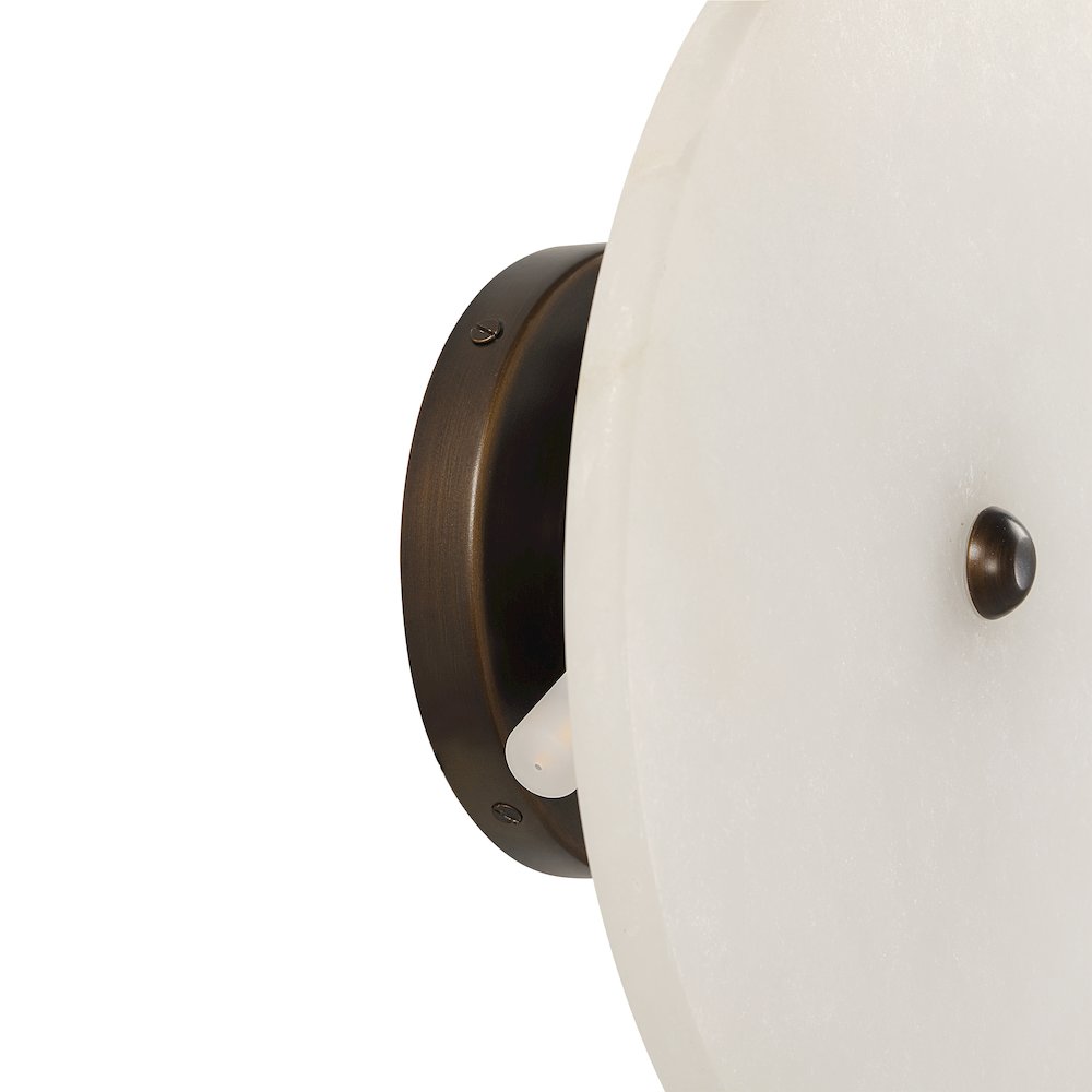 Lorenzo 12" Natural 3-Light Wall Sconce. Picture 3