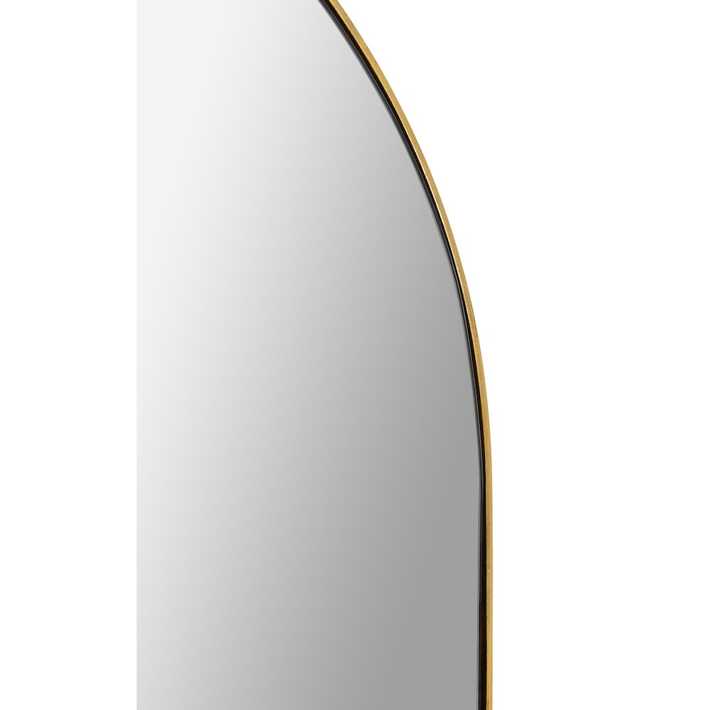 Thatcher 30 in. x 80 in. Irregular Framed Mirror. Picture 6