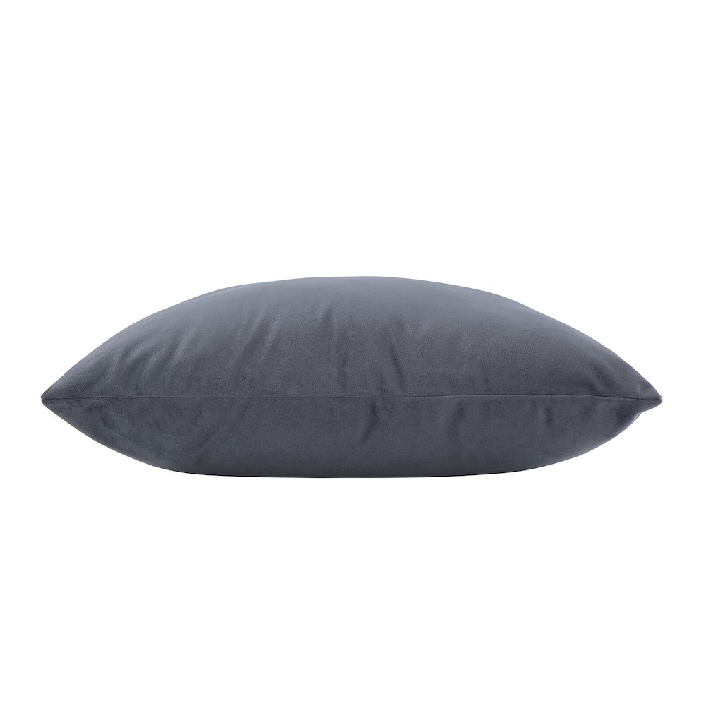 Anemone 20X20 Indoor Pillow, Slate Grey. Picture 3