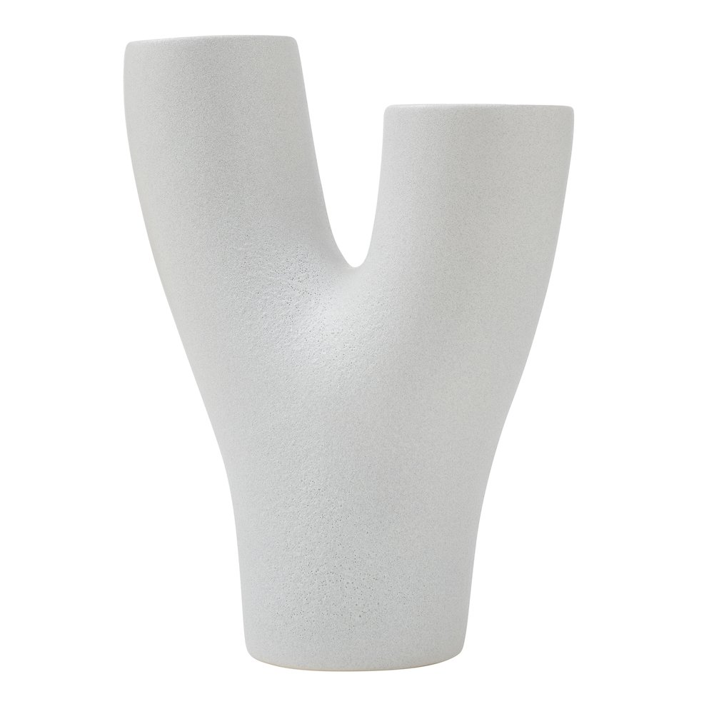 Jocasta Large Vase In White Color. Picture 4
