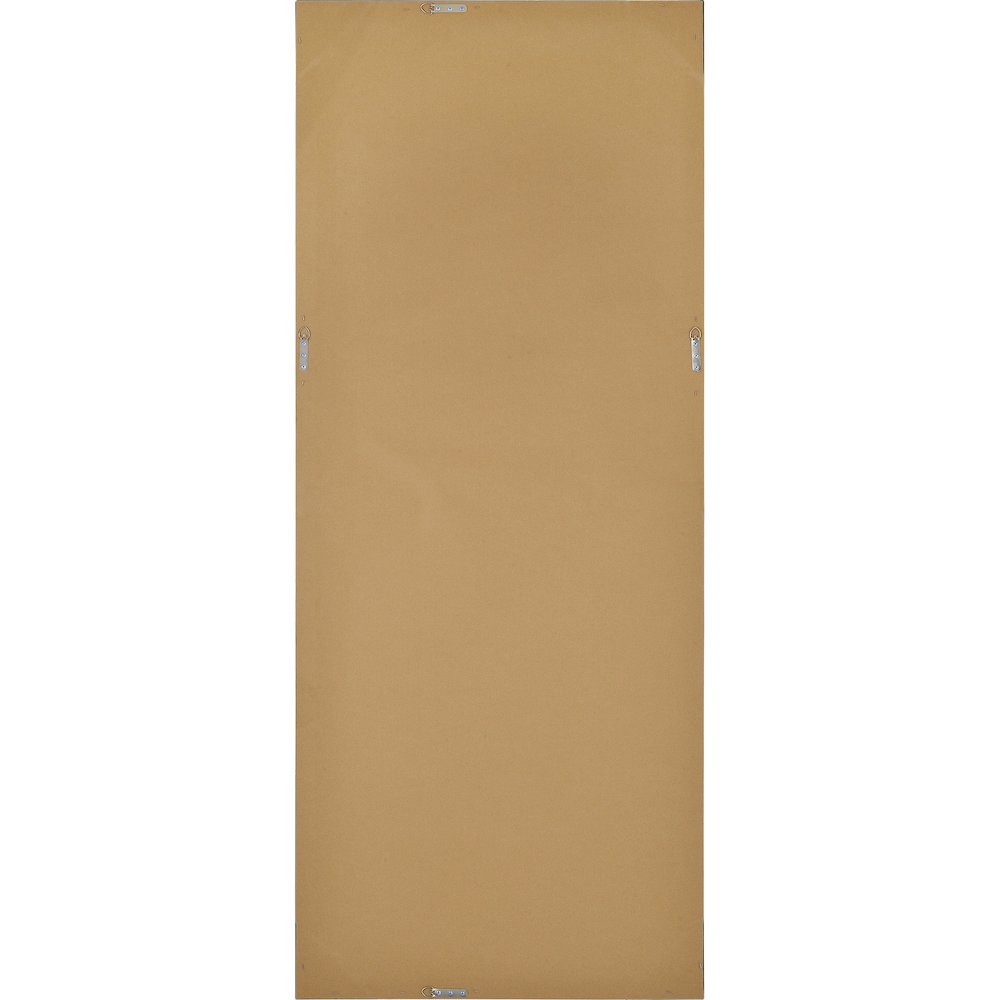 Delacorte 80" Tall Rectangle Wall Mirror, Black. Picture 4